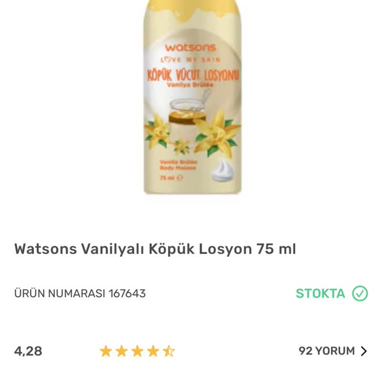 Watsons Mağazasında Online Ve Mağaza Fiyatı Arasındaki Farktan Dolayı Aşırı Ücretlendirme