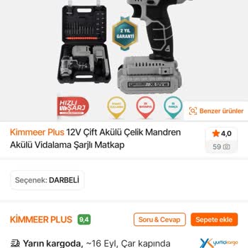 İlanında Çelik Mandrenli Diyor, Gelen Plastik Mandrenli Ürün Ve Yanlış Değişim İşlemi
