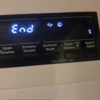 Daewoo Elektronik Td 0901 Kurutma Makinesi Arızası