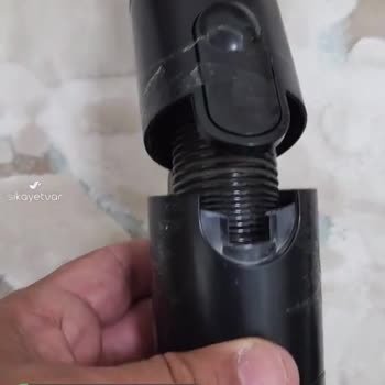 Beko Dik Süpürge Bükülen Yerinden Kırıldı!
