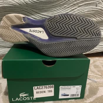 Lacoste Tenis Ayakkabısında Kısa Kullanım Sonrası Yazıların Sökülmesi Ve Ücret İadesi Talebi