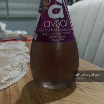 Aromalı İçecek Şişeleri Sade Su Gibi Ve Tadı Bozuk: Ücret İadesi Talebi