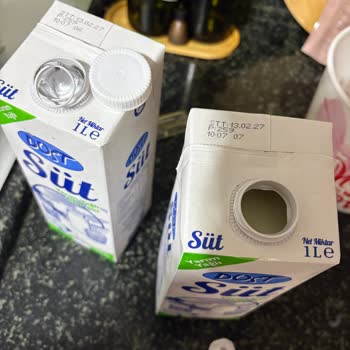Son Kullanma Tarihi Geçmemiş Süt Bozuldu, Sağlık Endişesi
