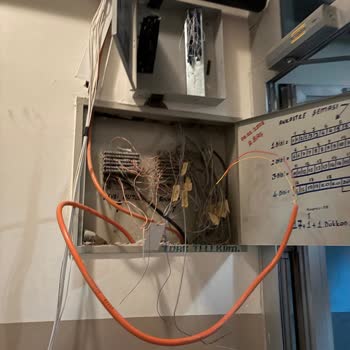 Türk Telekom Fiber Kutusunda Açık Kablolar Ve Güvenlik Riski