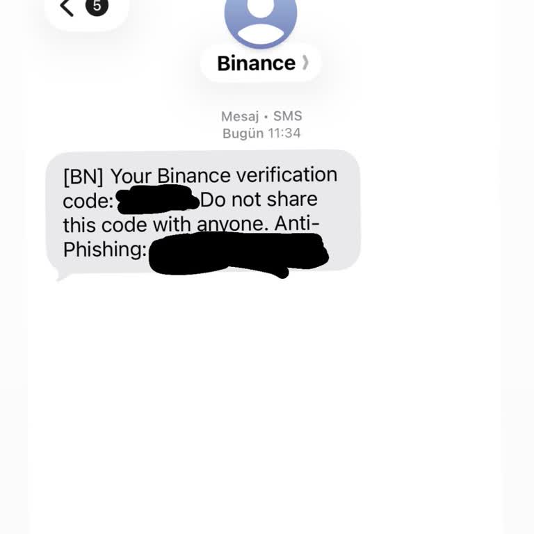 Binance Doğrulama Kodu Aldım, Telefon Numaram İzinsiz Kullanıldı