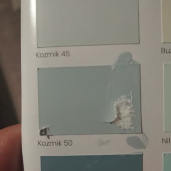 Katalogdaki Gri Renk Gerçekte Mavi Çıktı