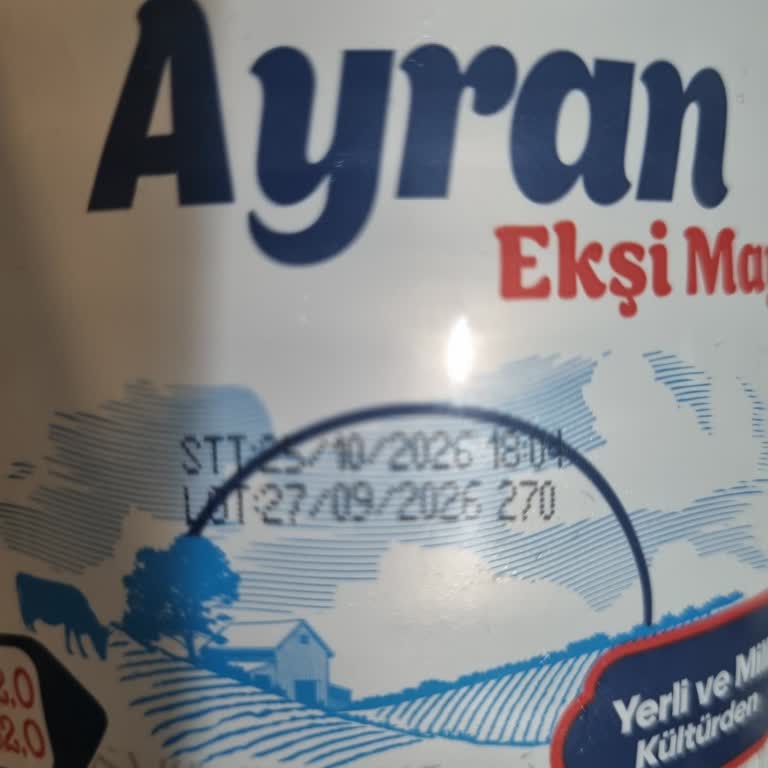 BİM Ayranda Metal Tadının Oluşturduğu Güvensizlik Ve İade Talebi