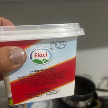 Ekici Beyaz Peyniri Bozulmuş; Sağlık Endişesi Ve İade Talebi