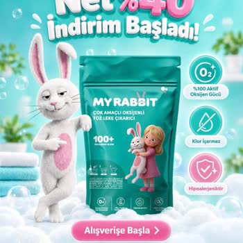 My Rabbit Oksijenli Toz Leke Çıkarıcı Bebek Kıyafetini Yok Etti