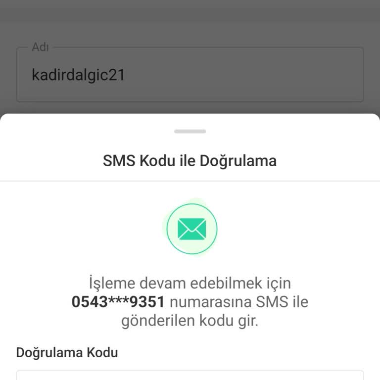 Eski Telefon Numarası Nedeniyle Giriş Ve Doğrulama Sorunu