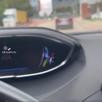 Peugeot 3008 Model Araçta Yaşanan Sıkıntı!