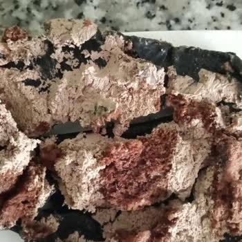 Bağcılar Sarı Fırından Gelen Özel Pasta Küçük Yanmış Ve Krem Şanti Kullanılmıştı