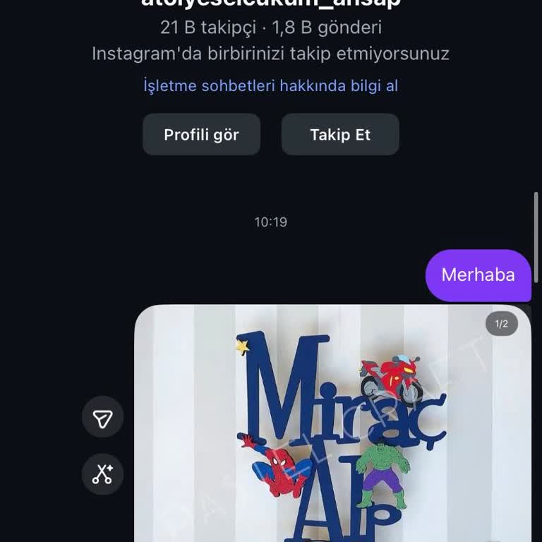 Instagram'dan Alınan Bebek Kapı Süsü Siparişinde Yanıltıcı Bilgilendirme Ve İlgi Eksikliği