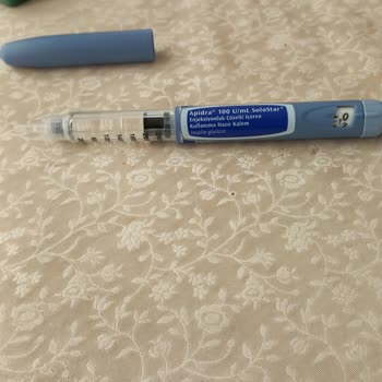 Apidra İnsülin Kalemlerinde Mekanik Arıza, Kısa Son Kullanma Tarihi Ve Temin Sorunu