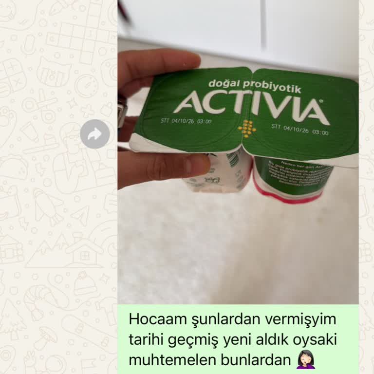 İzmir Buca Getir Marketten Son Tarihli Yoğurt Teslimatı Çocuğumda Şiddetli İshal Ve Pişik Yaratıyor
