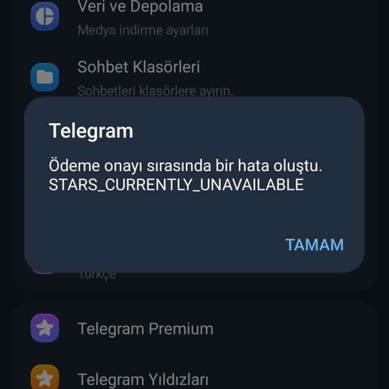 Telegram Üzerinden 1588 TL'lik Jeton Satın Alımım Hesaba Yansımıyor