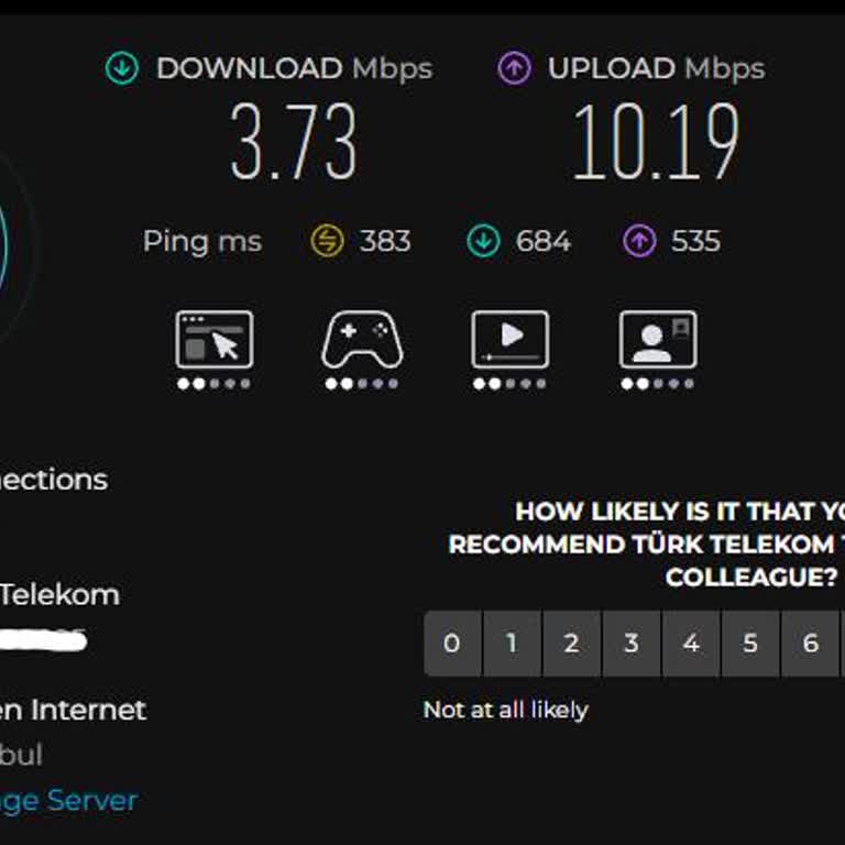 Türk Telekom'da Sözleşmeli Hız Sağlanmayan Fiber İnternet Ve Çözüm Bulamayan Müşteri Hizmetleri