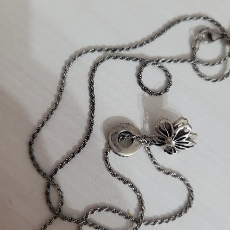 Pandora Silver Necklace Turned Black Within Days