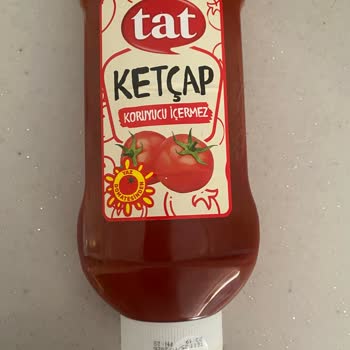 Tat Ketchup Şişesi Sıkışmıyor Ve Aşırı Sıçrıyor