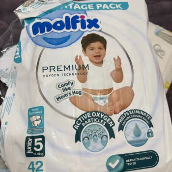 Molfix 5 Numaralı Bebek Bezinde Tek Pakette Sızdırma Sorunu