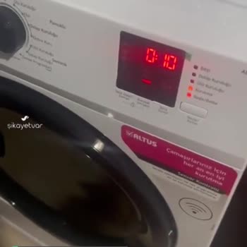 Altus Al 93 Yb Yoğuşmalı Kurutma Makinesinden Sesler Geliyor!