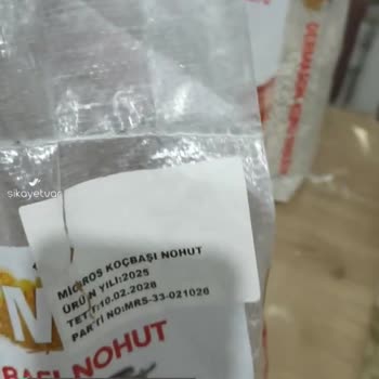 Migros Sanal Market Siparişinde Böcek!