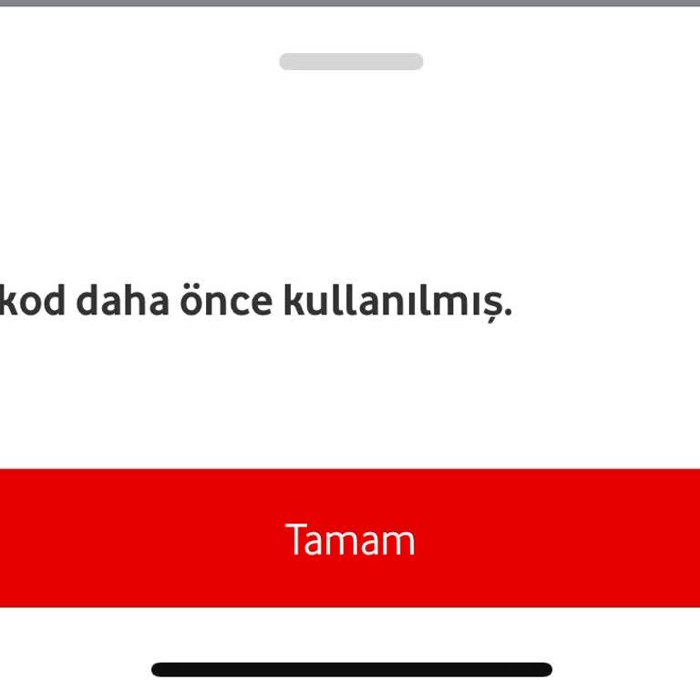 Vodafone Premium Hediye Kodu Sürekli Geçersiz, Çözüm Bekliyor