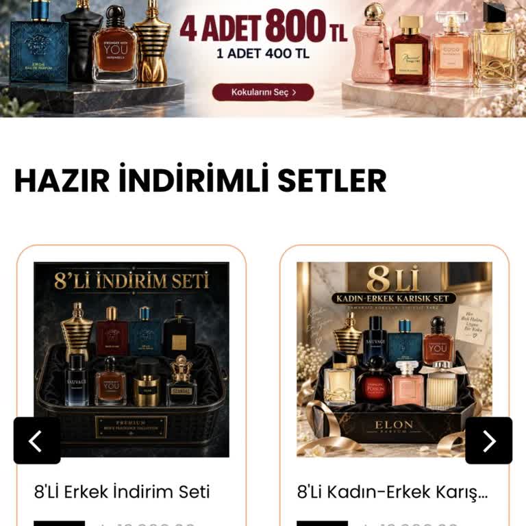 Elon Parfüm'de Eksik Ve Yanlış Gönderilen Sipariş İçin Çözüm Talebi