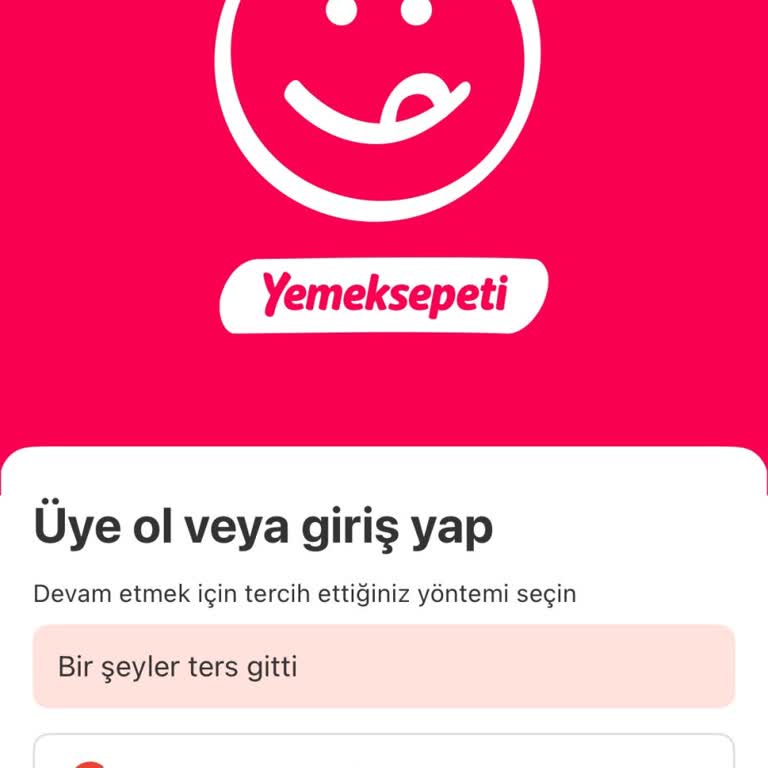 Yemeksepeti Giriş Sorunu: Telefon Numarası Doğrulanmıyor