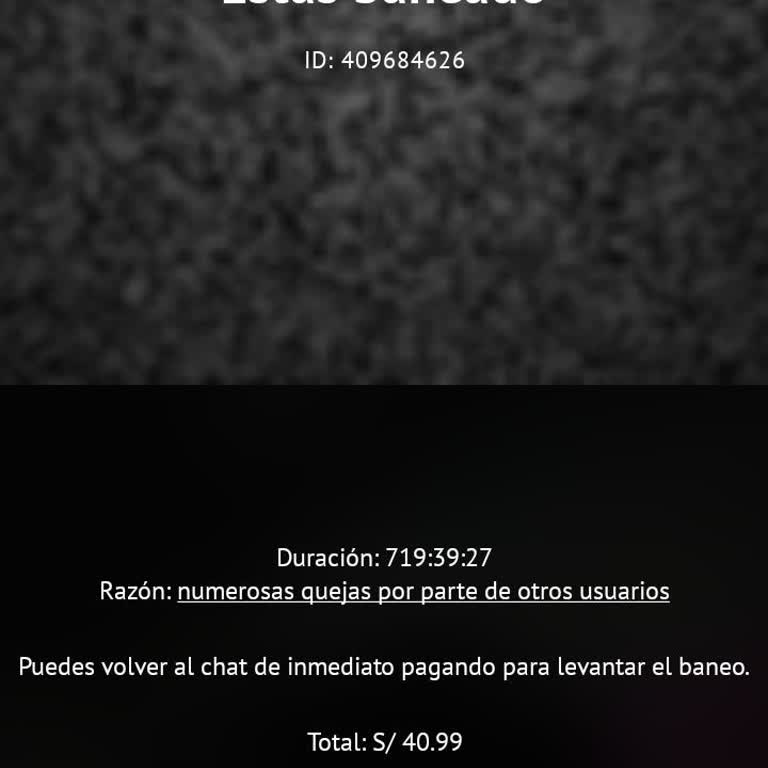 Ome TV, Fui Baneado Injustamente, Solicito Revisión y Reactivación de Cuenta