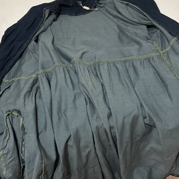 Zülays Moda’dan Aldığım Düğmeli Denim Trençkot Görsellerle Uyuşmuyor Ve İade Reddi