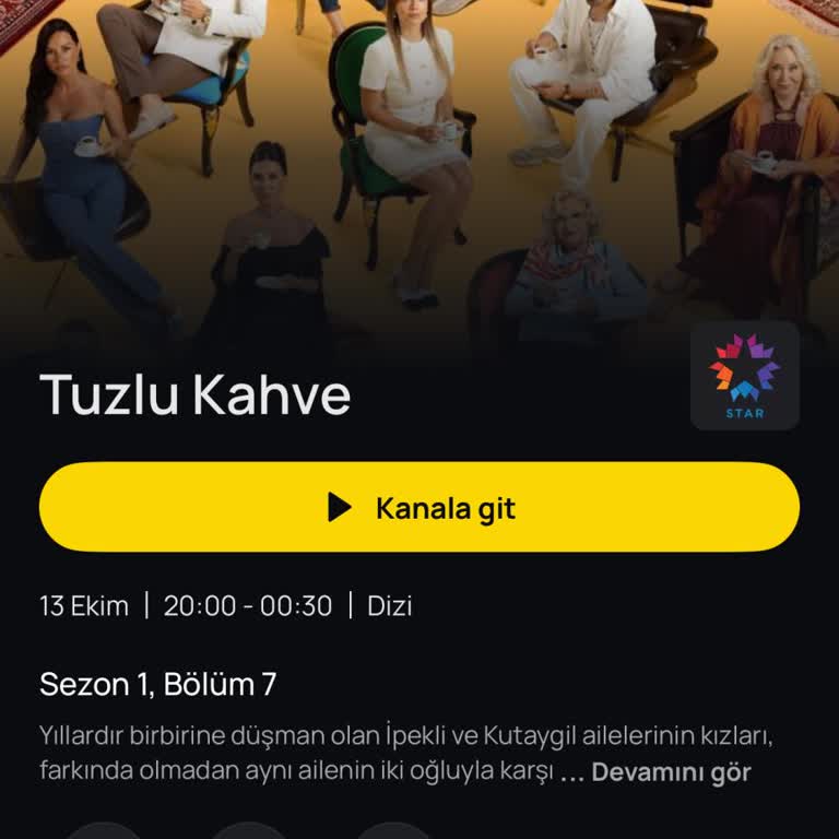Tuzlu Kahve Dizisinin Çevrim İçi İzleme Özelliği Olmadığı İçin Standart Paketten İade Talebi