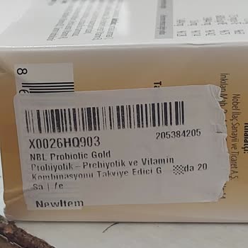 NBL Probiotic Gold Tozunda Kırmızı Yabancı Madde Tespiti