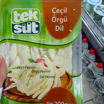 Tek Süt Çeçil Örgü Dil Peynirinde Saç Tespiti