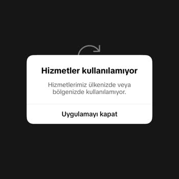TikTok Uygulamasında Hizmetler Kullanılamıyor Hatası
