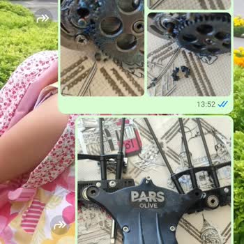 Zeytin hasat makinesinin arızası ve ücretsiz yedek parça talebi