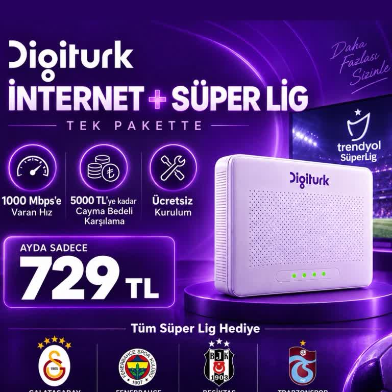 Digiturk’ten Yanıltıcı 1000 Mbps Söz Verildi, Gerçekte 35 Mbps Ve 1.800 TL Cayma Bedeli