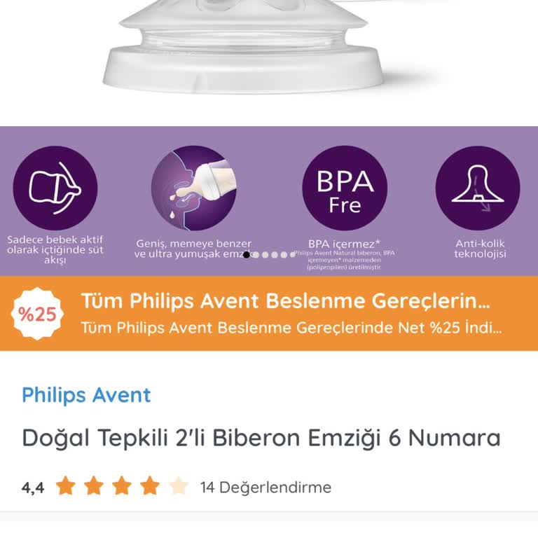Eryaman Ebebek Mağazasında Philips Avent Biberon Ucunda Çifte Fiyat Ve Tüketiciyi Yanıltma