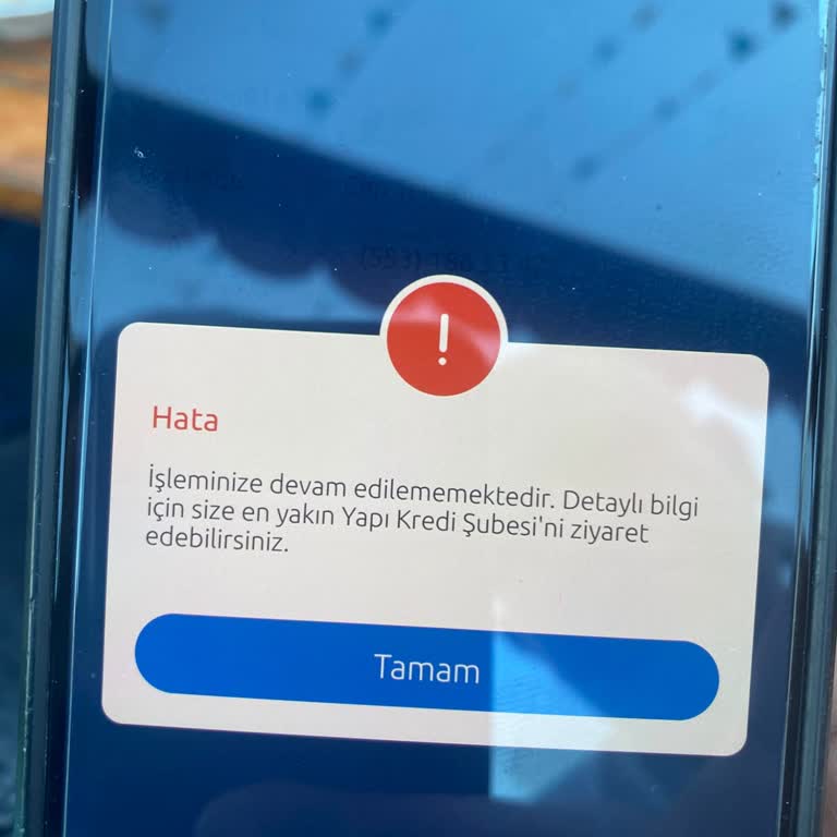 Yapı Kredi Hesabımda Açıklama Olmadan Bloke Uygulaması Ve Mobil Bankacılık Erişiminin Kesilmesi