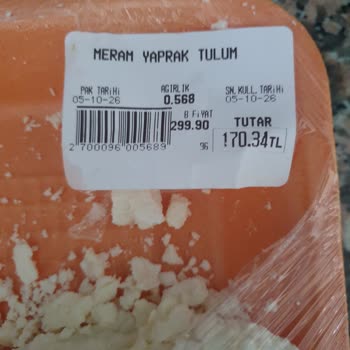 Son Kullanma Tarihi Geçmiş Tulum Peyniri Satışıyla Yaşanan Mağduriyet
