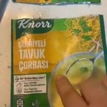 Knorr Çorbada Eksik Malzeme