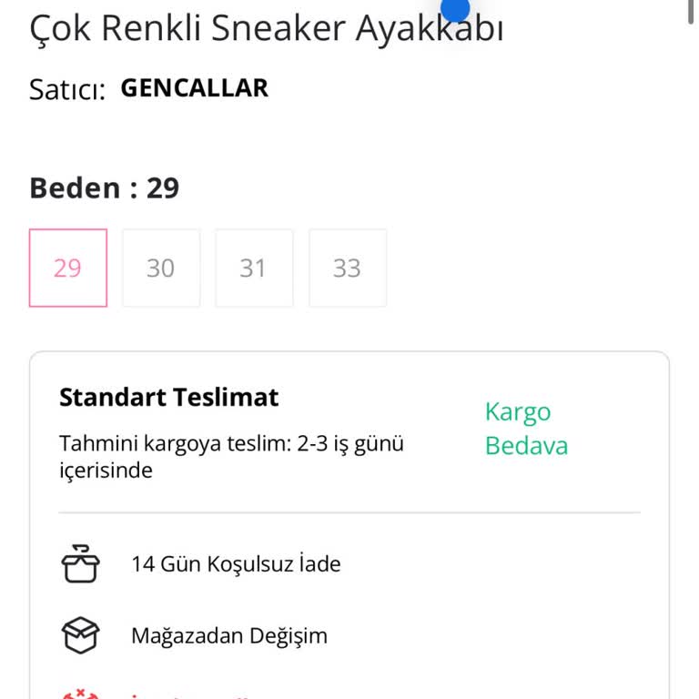 İnternetteki Mağazadan Değişim Vaadi Gerçekleşmiyor