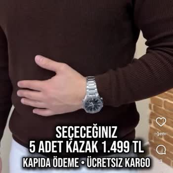 Goviva Tekstil Kapıda Ödeme Satın Alınan Erkek Kazakları Yerine Yanıltıcı Ve Kalitesiz Ürün