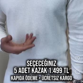 Goviva Tekstil Kapıda Ödeme Satın Alınan Erkek Kazakları Yerine Yanıltıcı Ve Kalitesiz Ürün
