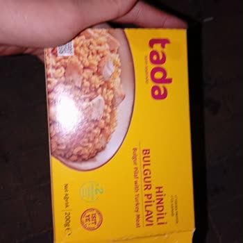 Migros Mezitli Şubesinde Tada Hindili Bulgur Pilavı Bozulmuş Ve Siyah Lekeler İçeriyor