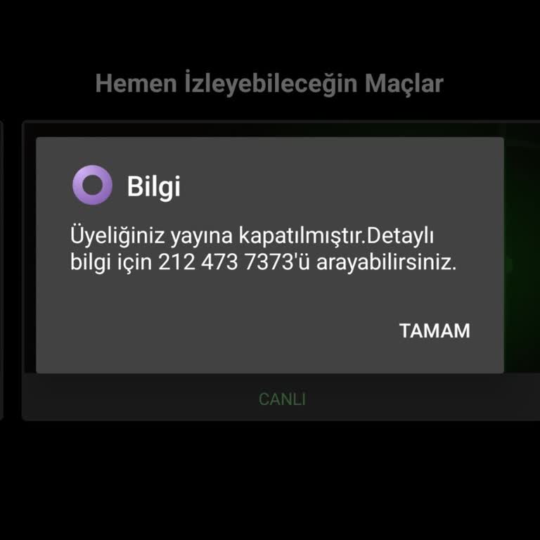 Bein Sports Yıldız Kutulu Pakette Üyelik Yayına Kapatıldı, Bilgilendirme Ve Destek Yok