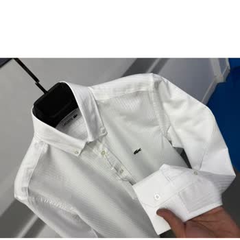 Mest Premium'dan Gelen Beyaz Lacoste Gömlek Modeli Farklı Ve Cevapsız