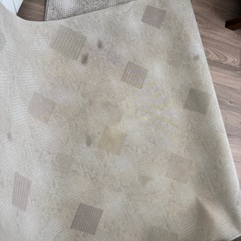 Akrilik Halıların Yıkanmadığı, Lekeli Ve Hasarlı Şekilde Teslim Edilmesi