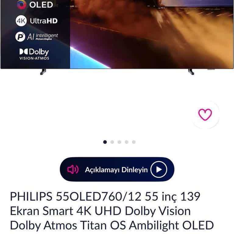 Philips 55 OLED TV'de Yatay Çizgiler Ve Tekrarlayan Arıza, Değişim Talebi