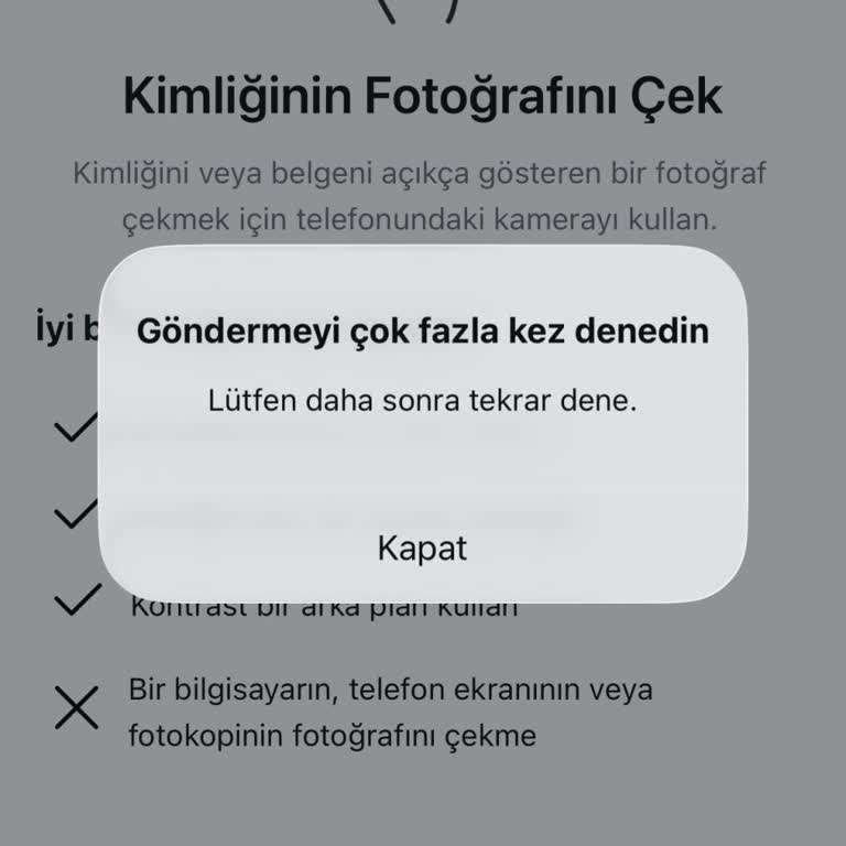 Instagram Hesabım Haksız Şekilde Askıya Alındı Ve Kimlik Doğrulama Hatası İtirazı Engelliyor